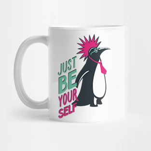 Penguin punk Mug